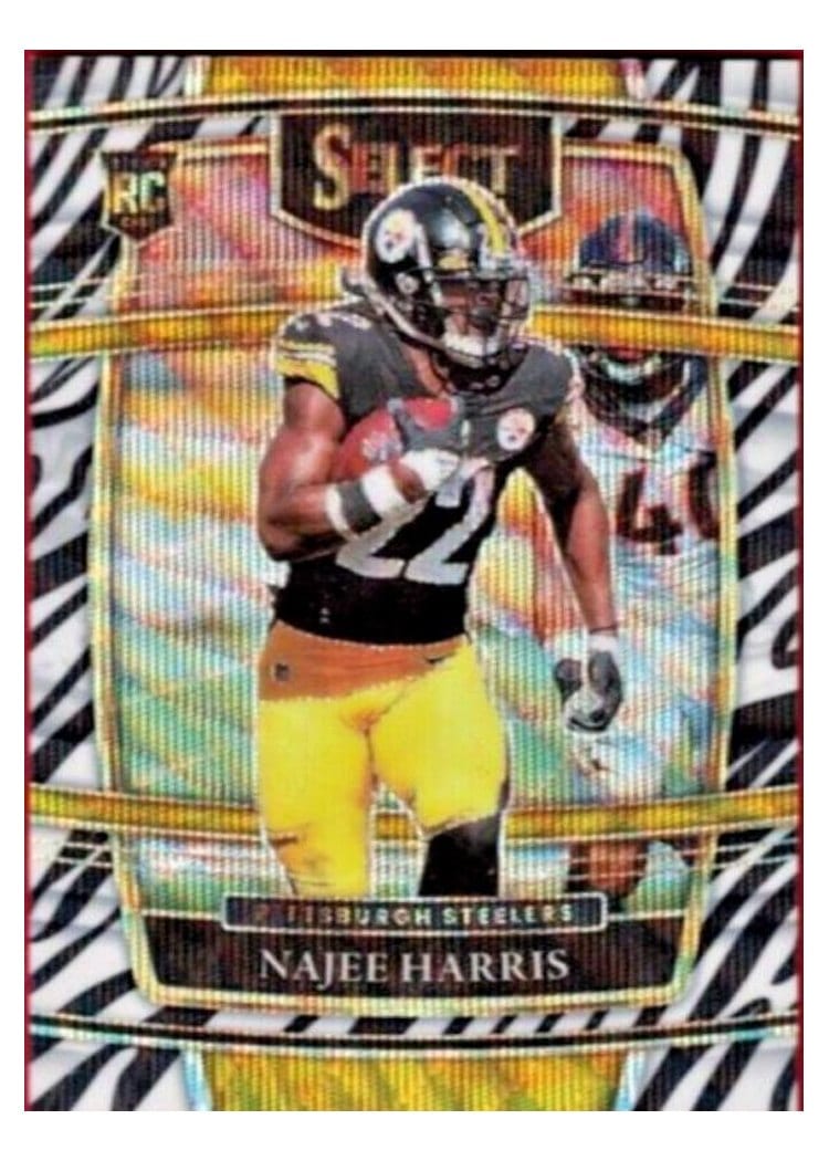 2021 Panini Select Najee Harris #53 card