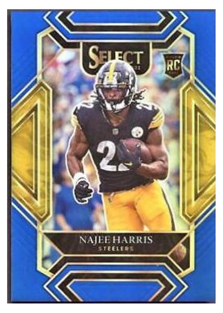 2021 Panini Select Base Set Najee Harris #253 card