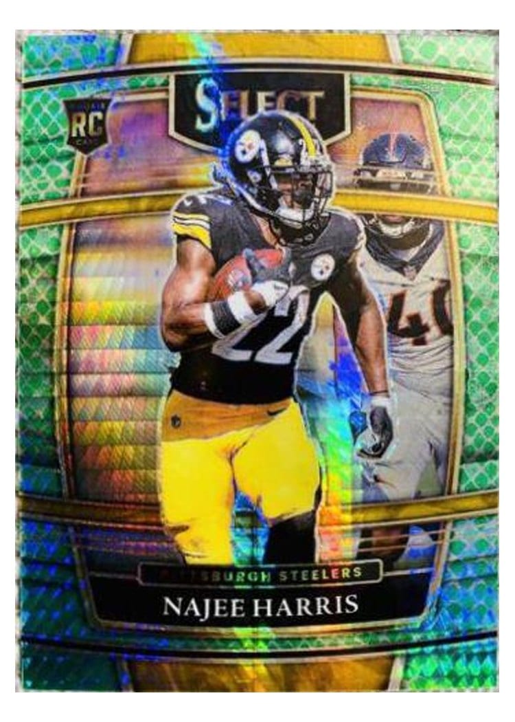 2021 Panini Select Base Set Najee Harris #253 card
