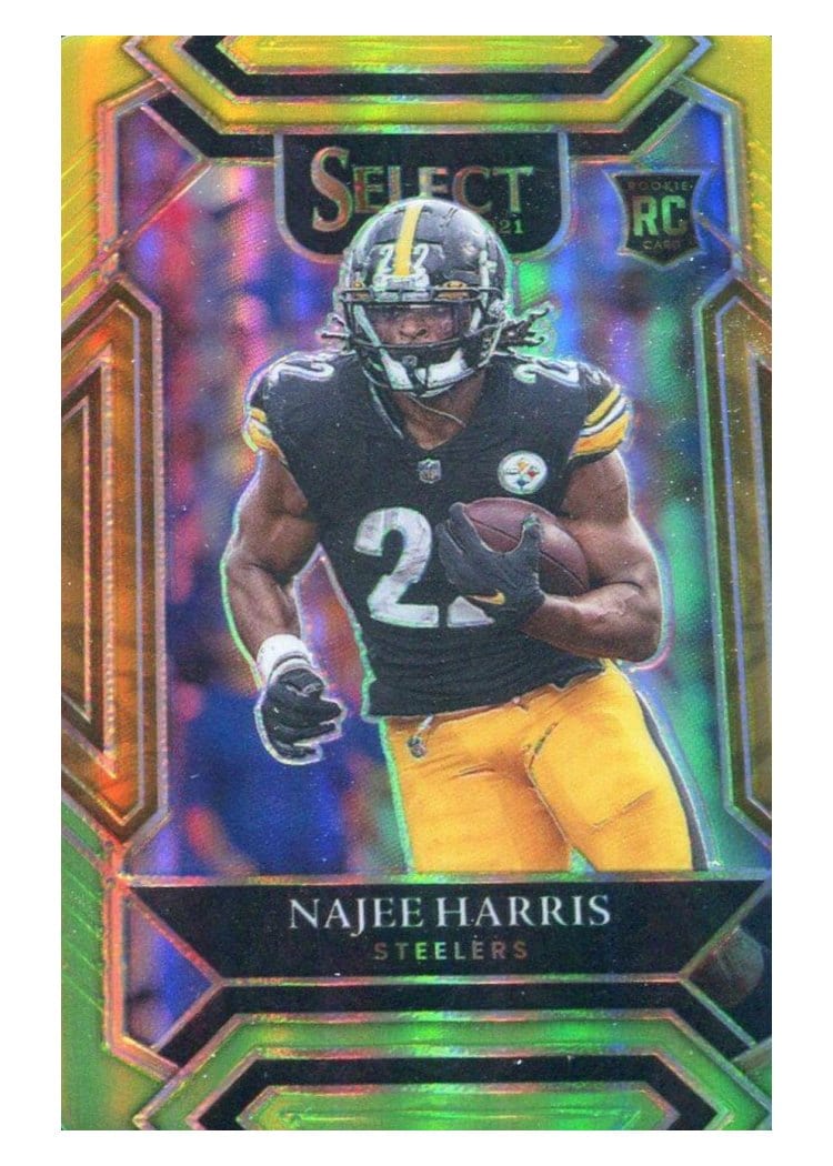 2021 Panini Select Base Set Najee Harris #253 card