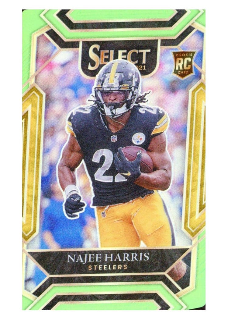 2021 Panini Select Base Set Najee Harris #253 card