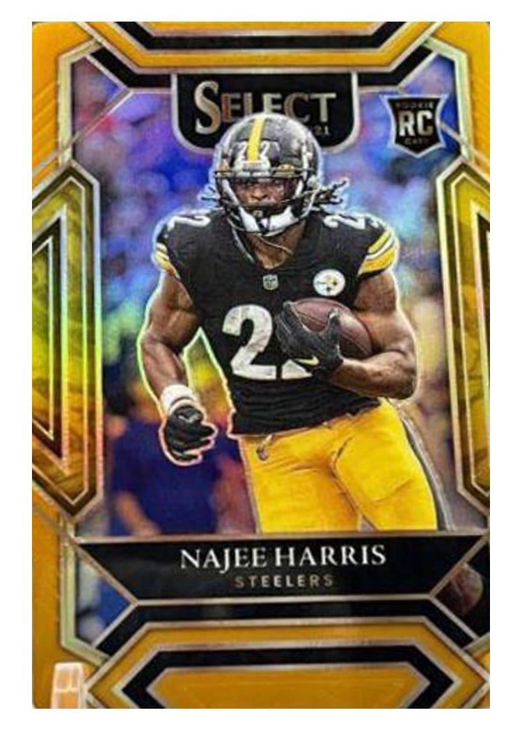 2021 Panini Select Base Set Najee Harris #253 card