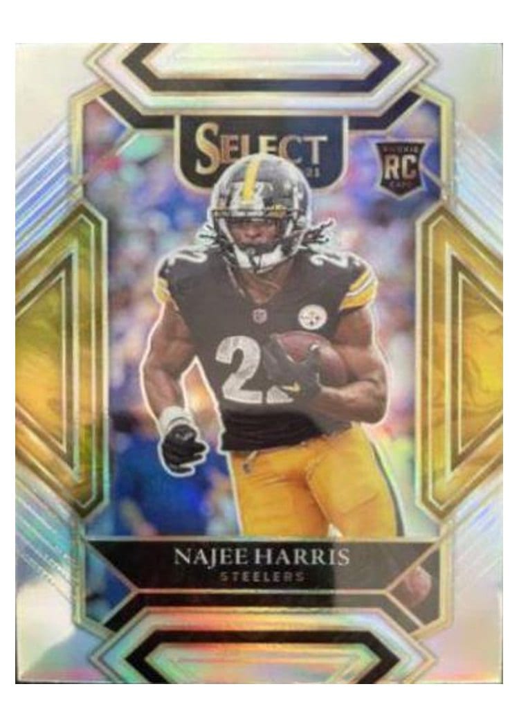 2021 Panini Select Base Set Najee Harris #253 card