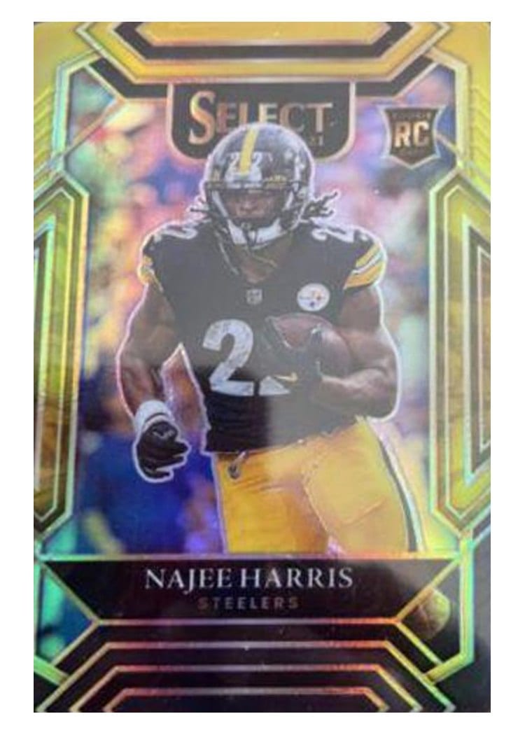 2021 Panini Select Base Set Najee Harris #253 card
