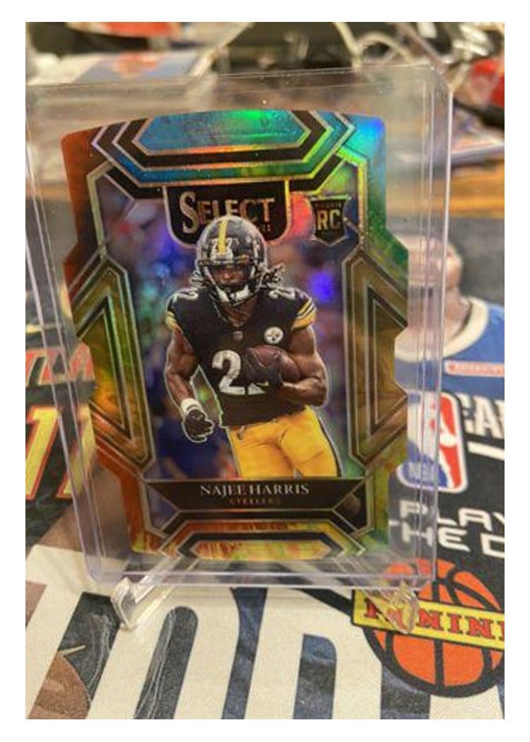 2021 Panini Select Base Set Najee Harris #253 card