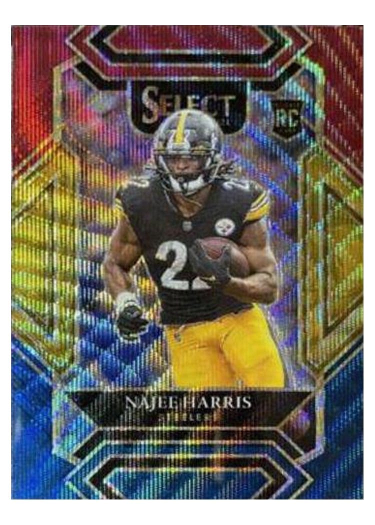 2021 Panini Select Base Set Najee Harris #253 card