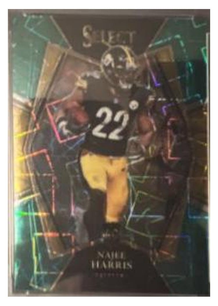 2021 Panini Select Base Set Najee Harris Green #353 card