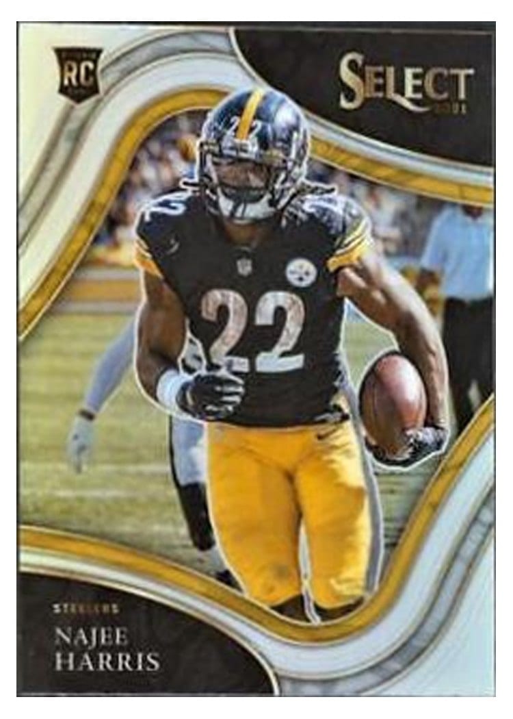 2021 Panini Select Base Set Najee Harris #353 card