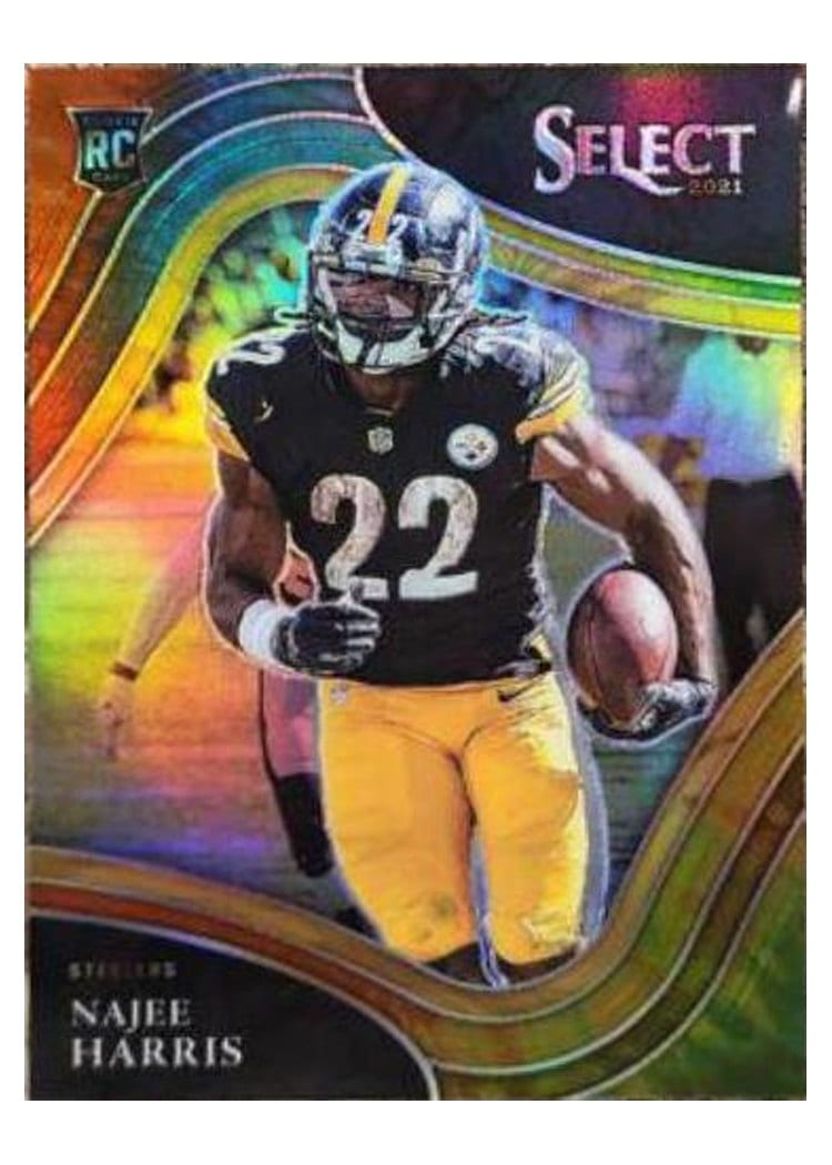 2021 Panini Select Base Set Najee Harris #353 card