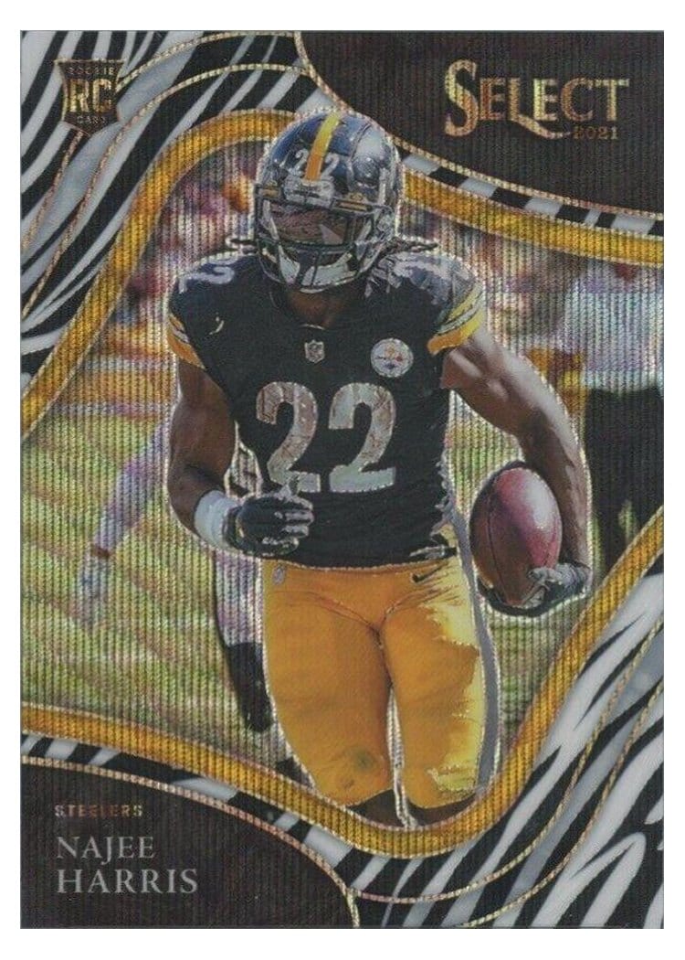 2021 Panini Select Base Set Najee Harris #353 card