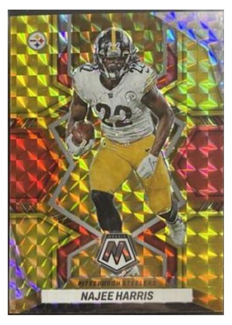2022 Panini Mosaic Base Set Najee Harris #163 card