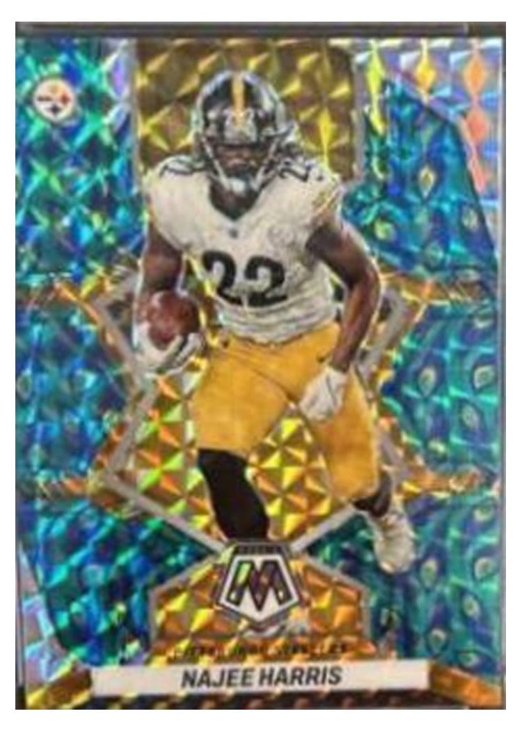 2022 Panini Mosaic Base Set Najee Harris #163 card