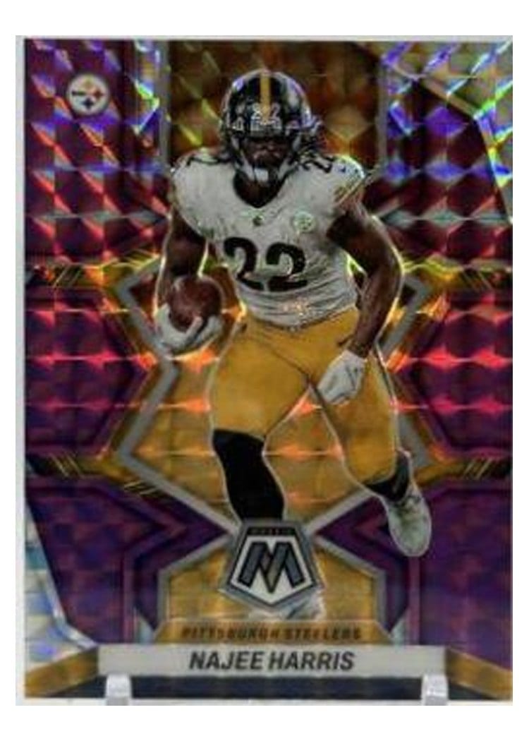 2022 Panini Mosaic Base Set Najee Harris #163 card