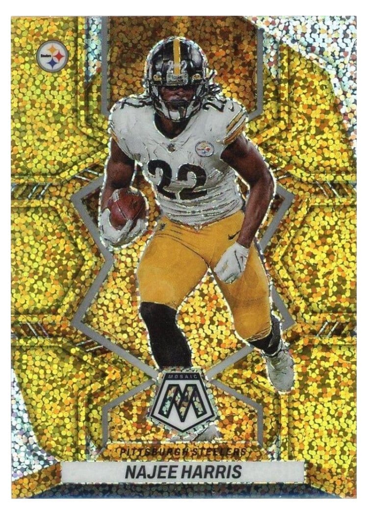 2022 Panini Mosaic Base Set Najee Harris #163 card