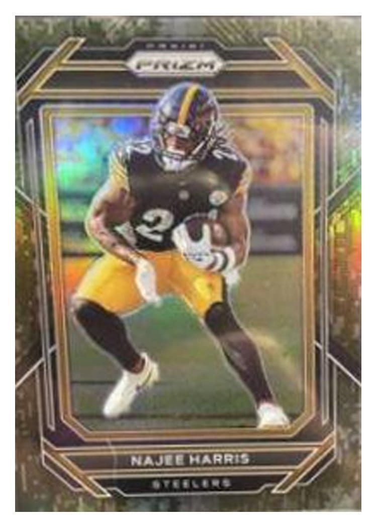 2022 Panini Prizm Base Set Najee Harris #245 card