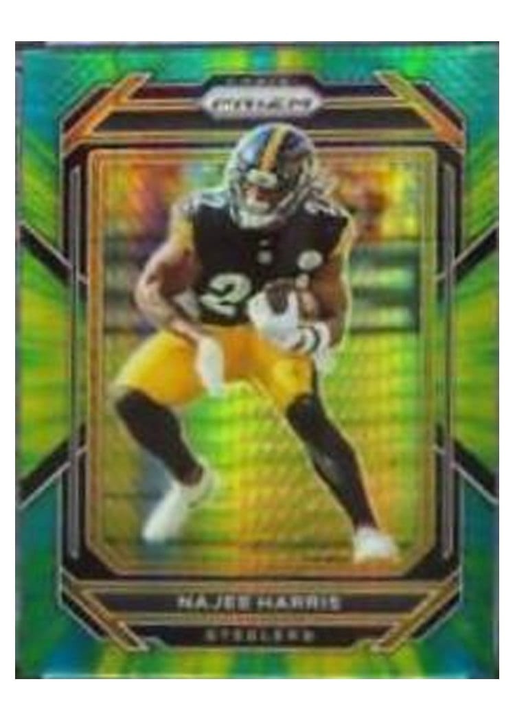 2022 Panini Prizm Base Set Najee Harris Hyper #245 card
