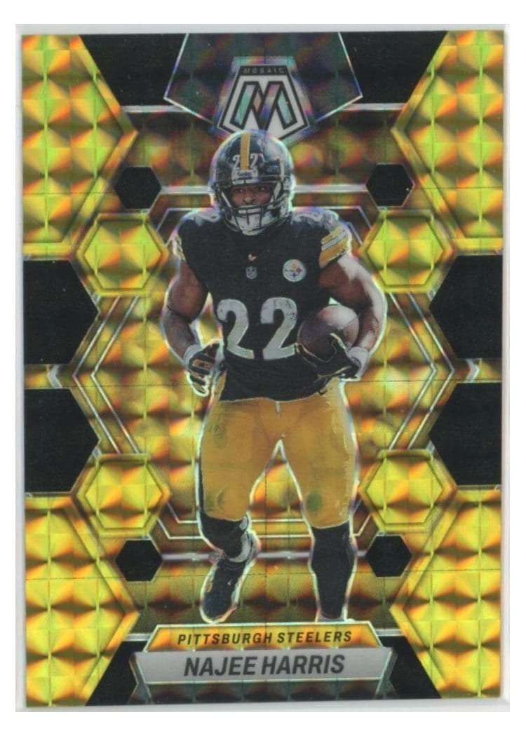 2023 Panini Mosaic Base Set Najee Harris #202 card