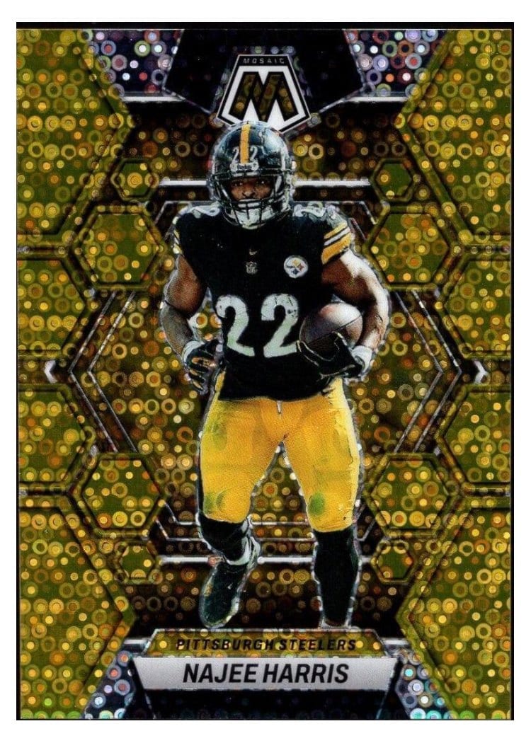 2023 Panini Mosaic Base Set Najee Harris #202 card