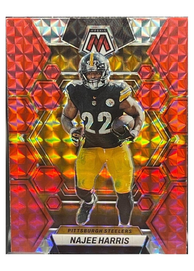 2023 Panini Mosaic Base Set Najee Harris #202 card