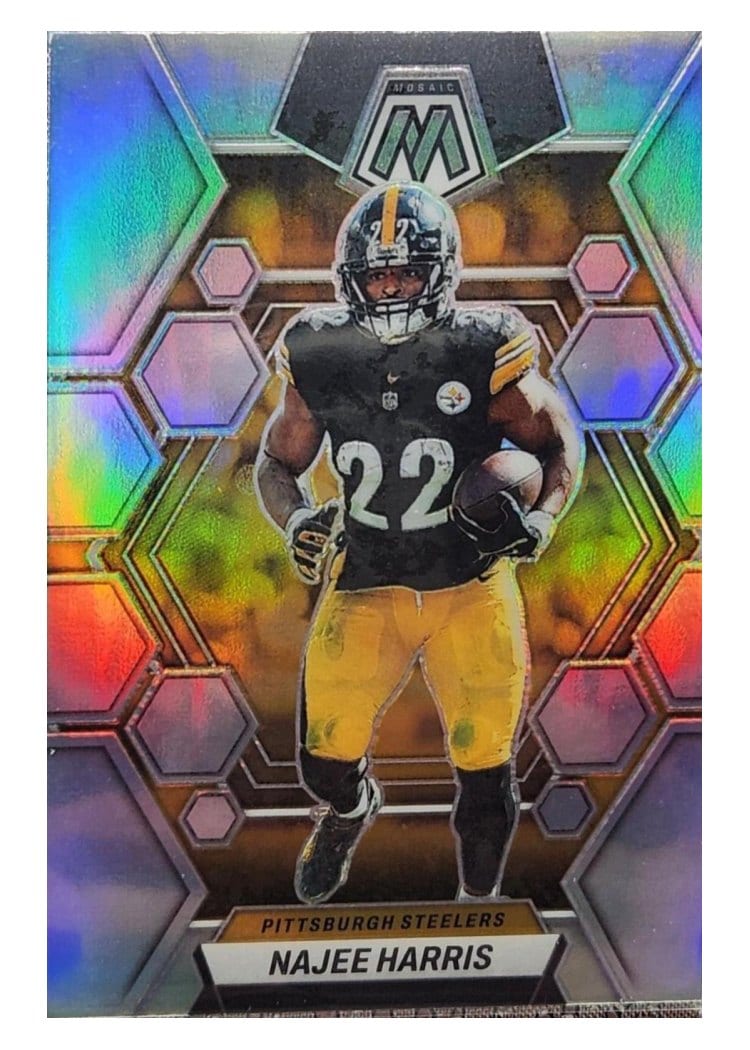 2023 Panini Mosaic Base Set Najee Harris #202 card