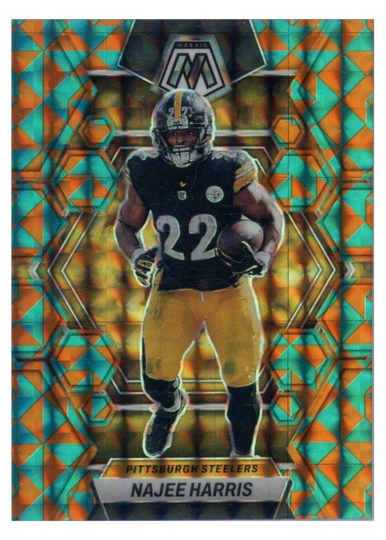 2023 Panini Mosaic Base Set Najee Harris #202 card