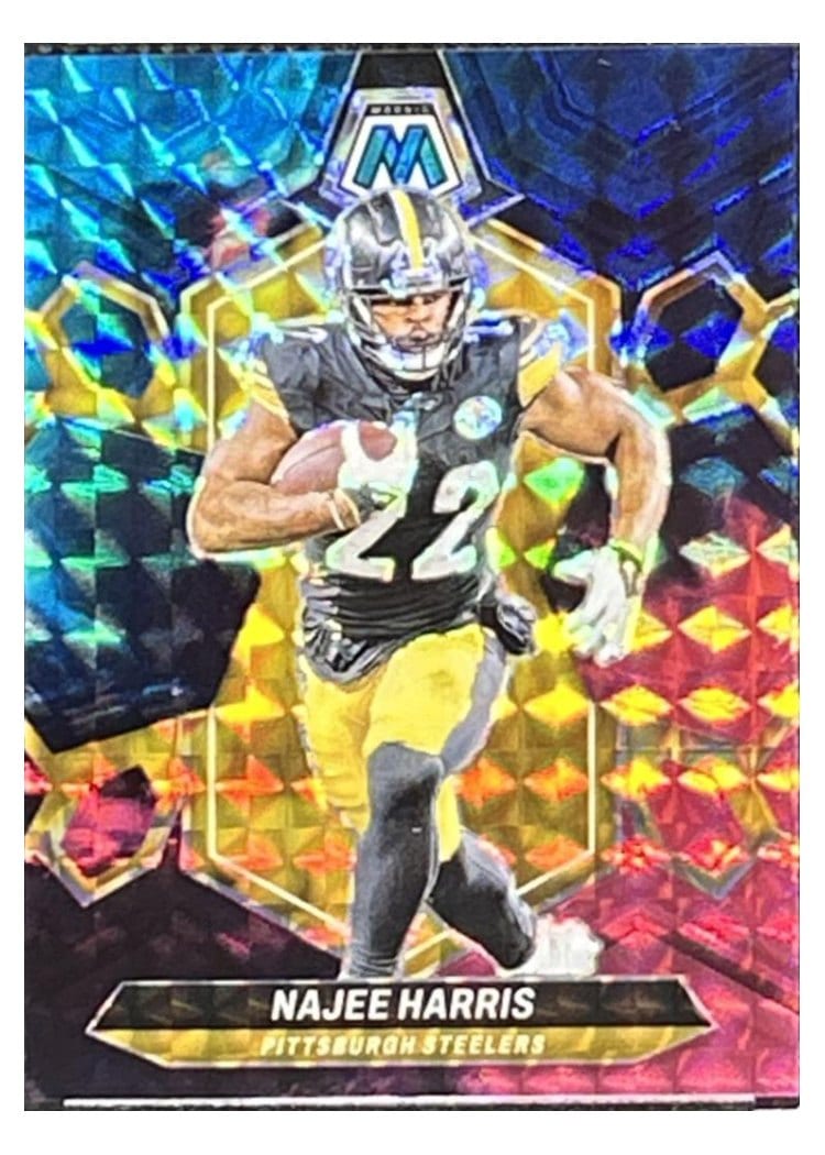 2024 Panini Mosaic Base Set Najee Harris Nebula Choice #184 card