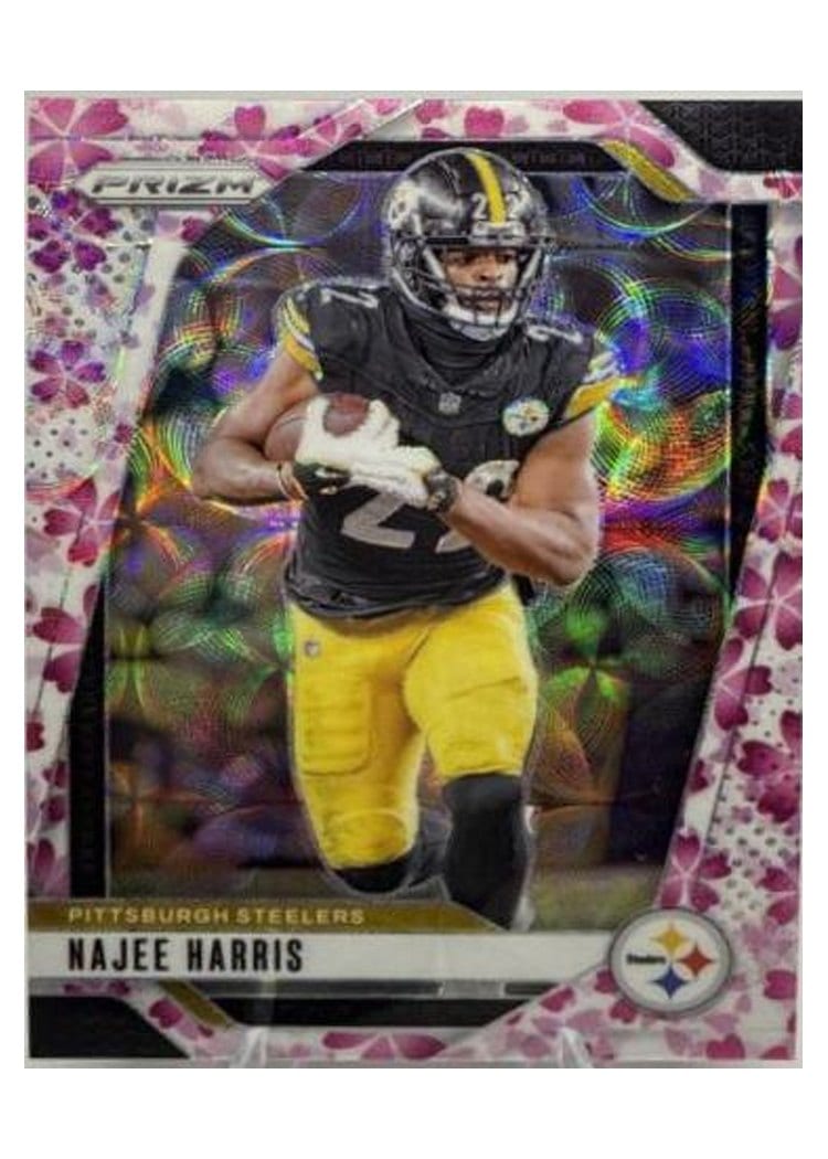 2024 Panini Prizm Base Set Najee Harris Choice Cherry Blossom #241 card