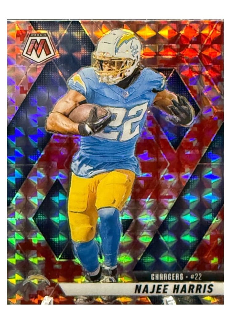 2025 Panini Mosaic Base Set Najee Harris #244 card