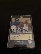 2020-21 Panini Illusions Rookie Signs Naji Marshall #RS-NMJ card