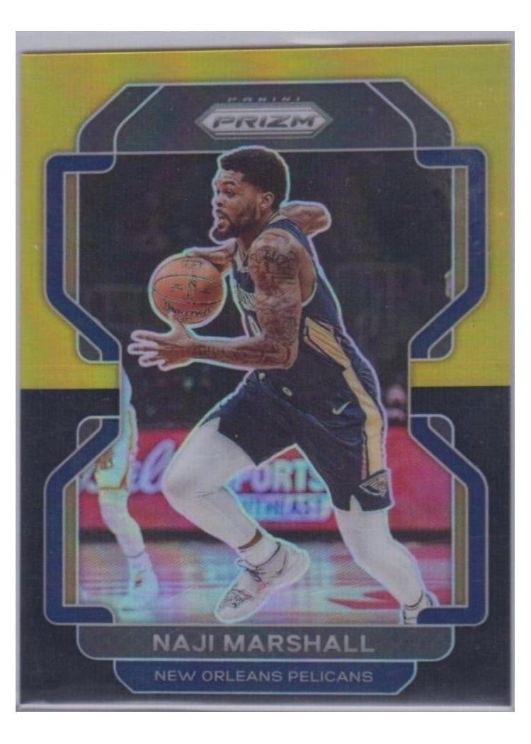 2021-22 Panini Prizm Base Set Naji Marshall #191 card