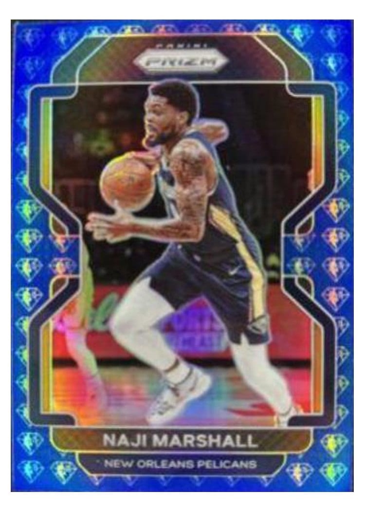 2021-22 Panini Prizm Base Set Naji Marshall #191 card