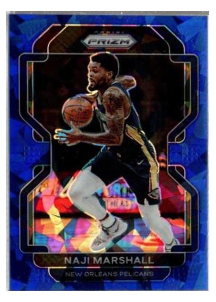 2021-22 Panini Prizm Base Set Naji Marshall #191 card