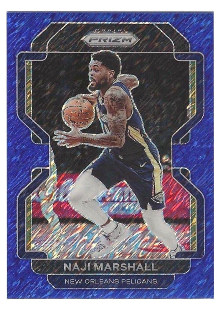 2021-22 Panini Prizm Base Set Naji Marshall #191 card
