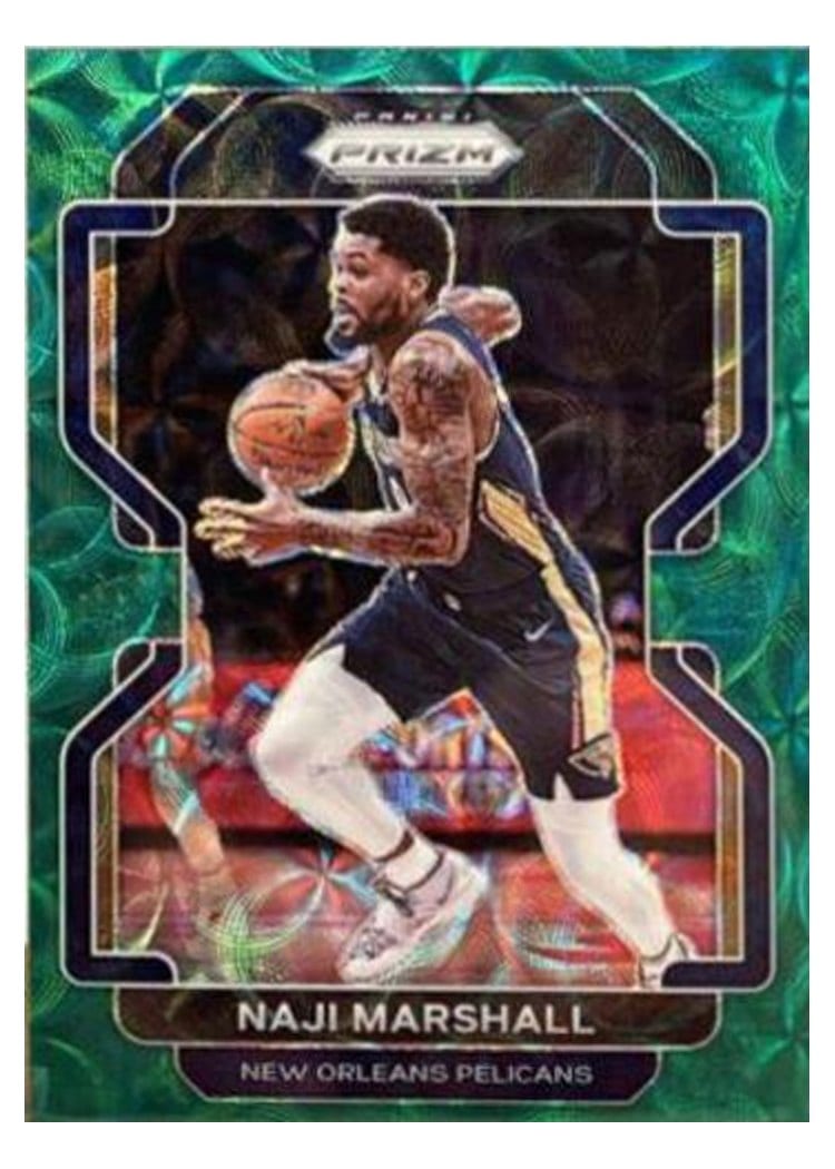 2021-22 Panini Prizm Base Set Naji Marshall #191 card
