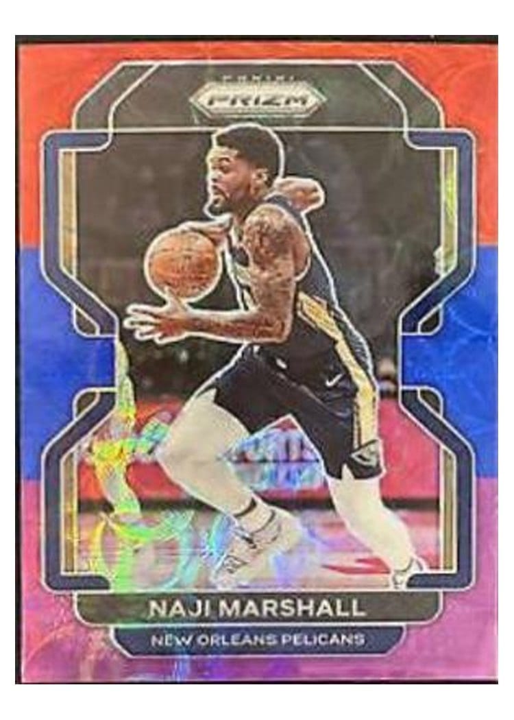 2021-22 Panini Prizm Base Set Naji Marshall #191 card