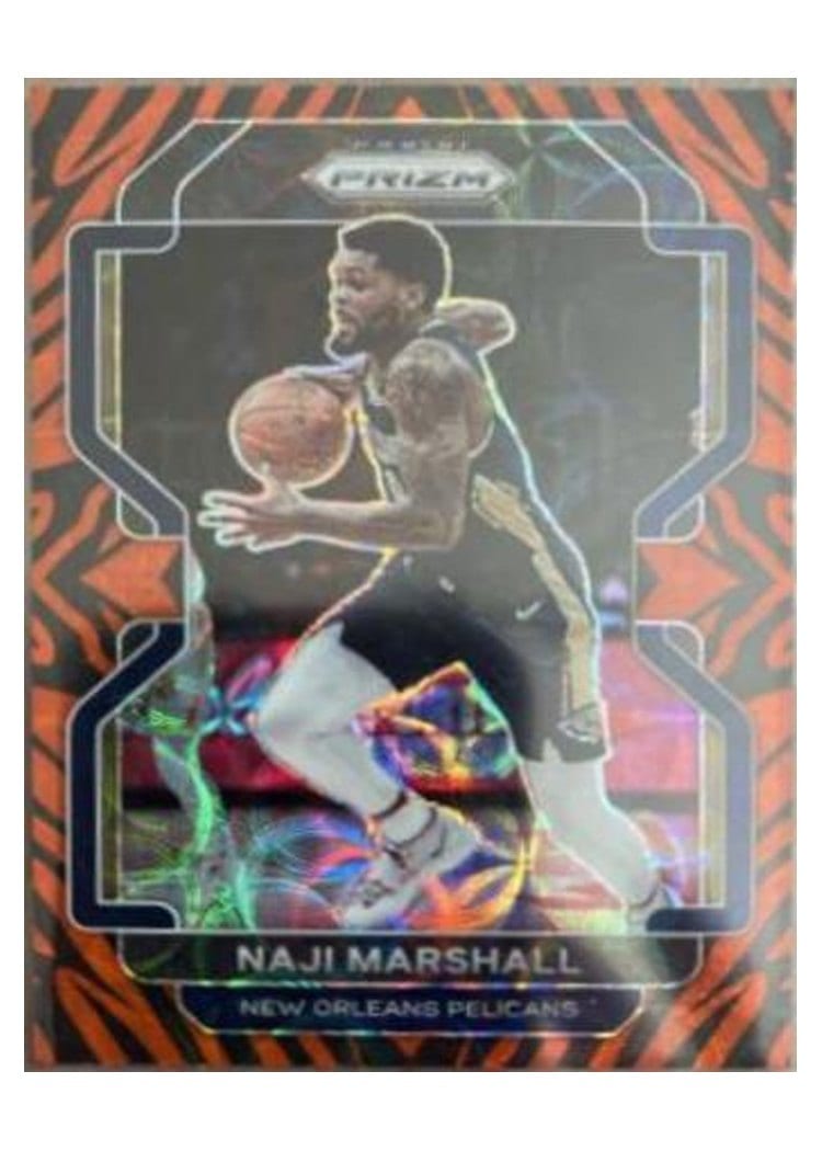 2021-22 Panini Prizm Base Set Naji Marshall #191 card
