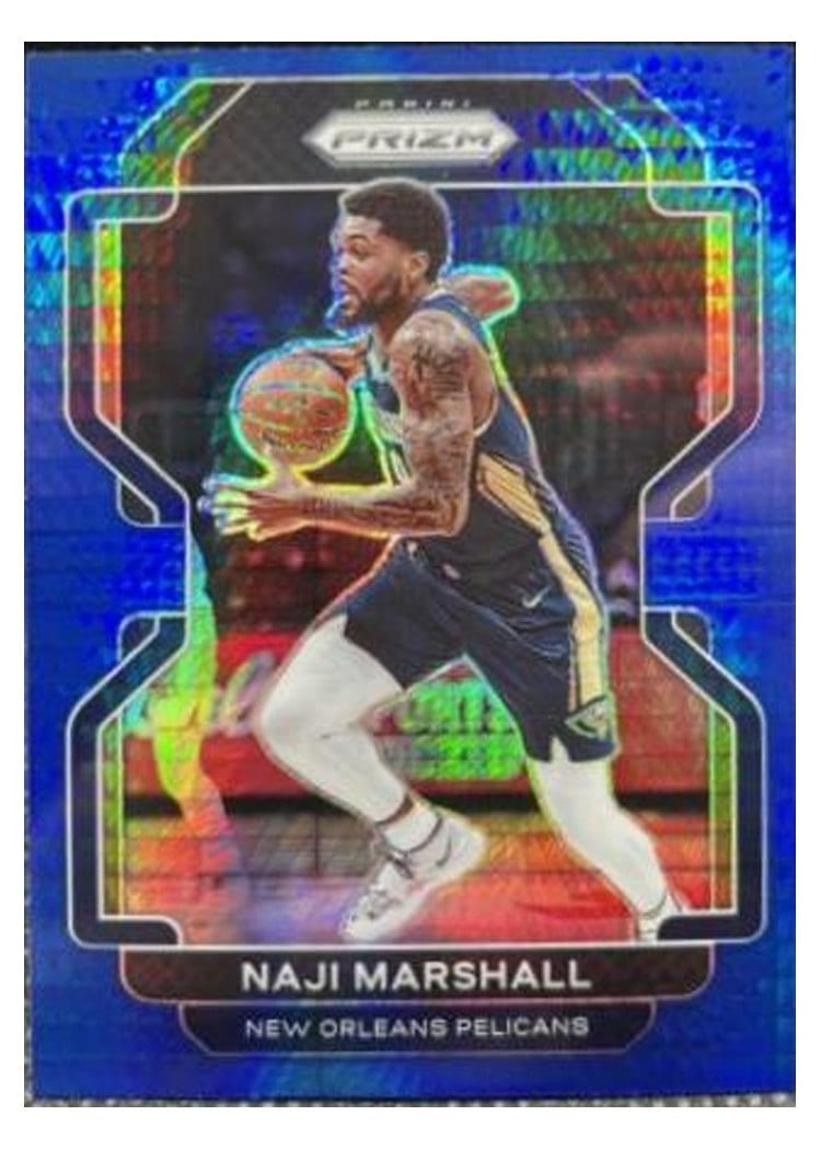 2021-22 Panini Prizm Base Set Naji Marshall #191 card