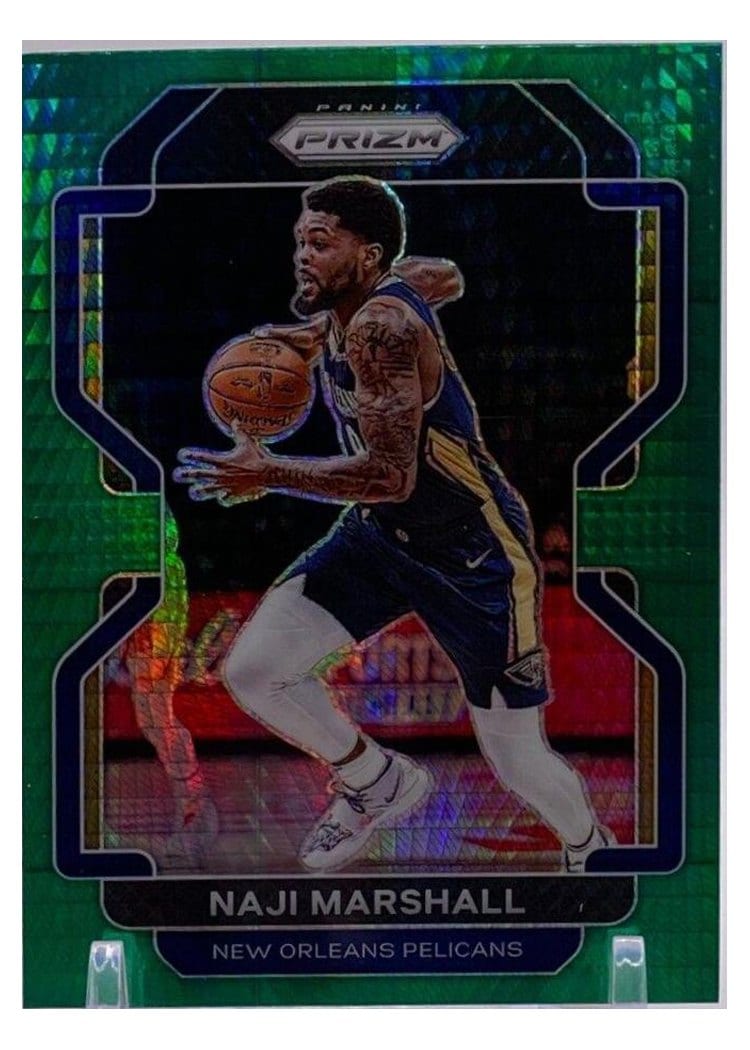 2021-22 Panini Prizm Base Set Naji Marshall #191 card