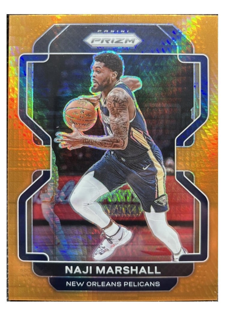 2021-22 Panini Prizm Base Set Naji Marshall #191 card