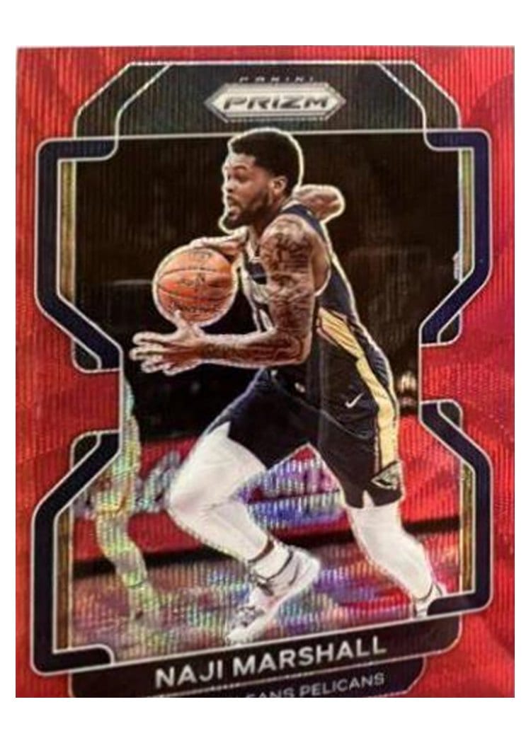 2021-22 Panini Prizm Base Set Naji Marshall #191 card