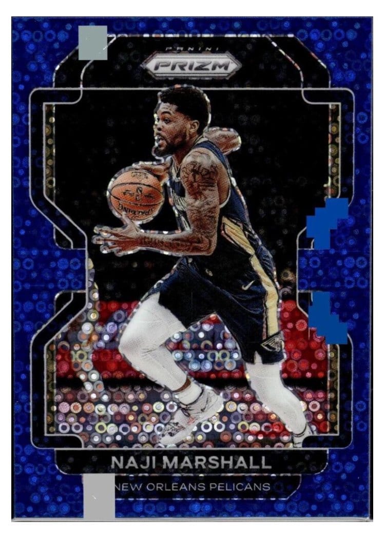 2021-22 Panini Prizm Base Set Naji Marshall #191 card