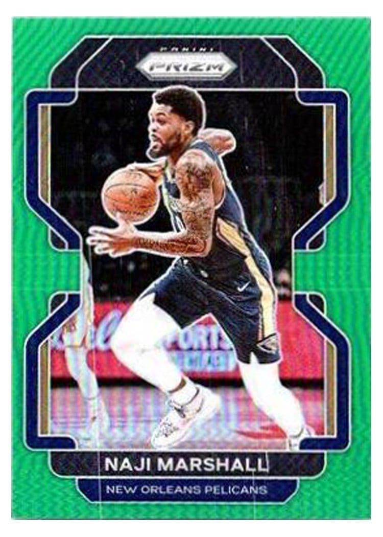 2021-22 Panini Prizm Base Set Naji Marshall #191 card