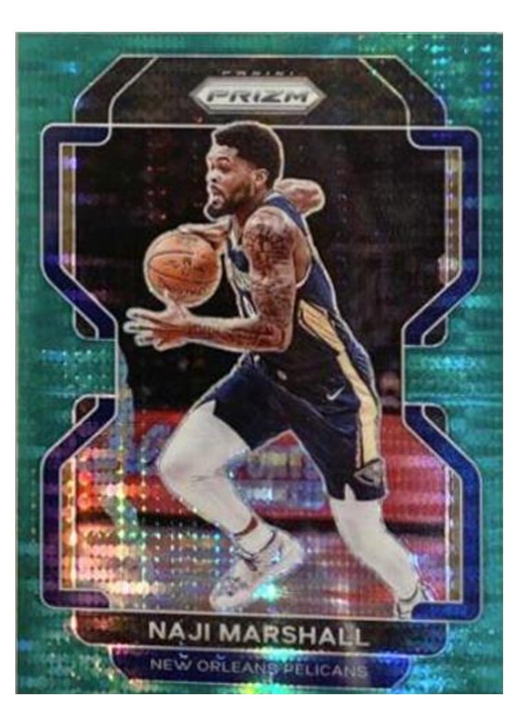 2021-22 Panini Prizm Base Set Naji Marshall #191 card