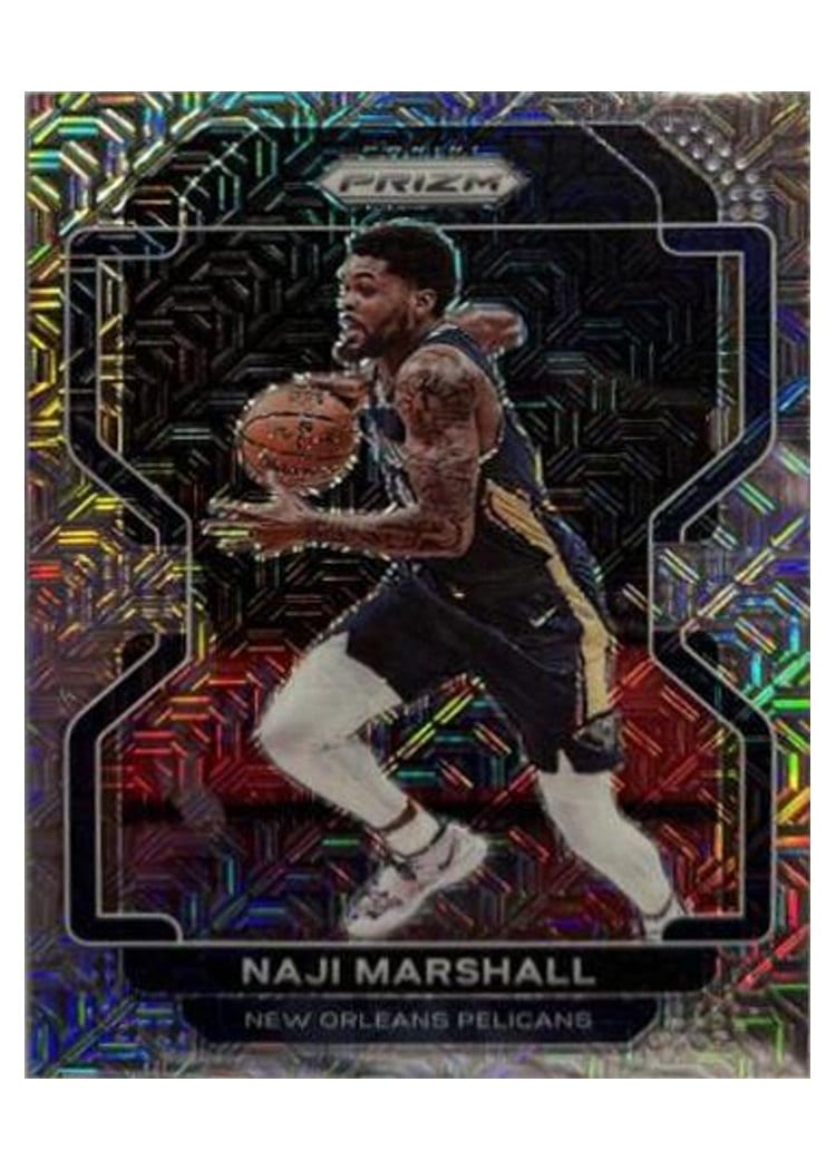 2021-22 Panini Prizm Base Set Naji Marshall #191 card