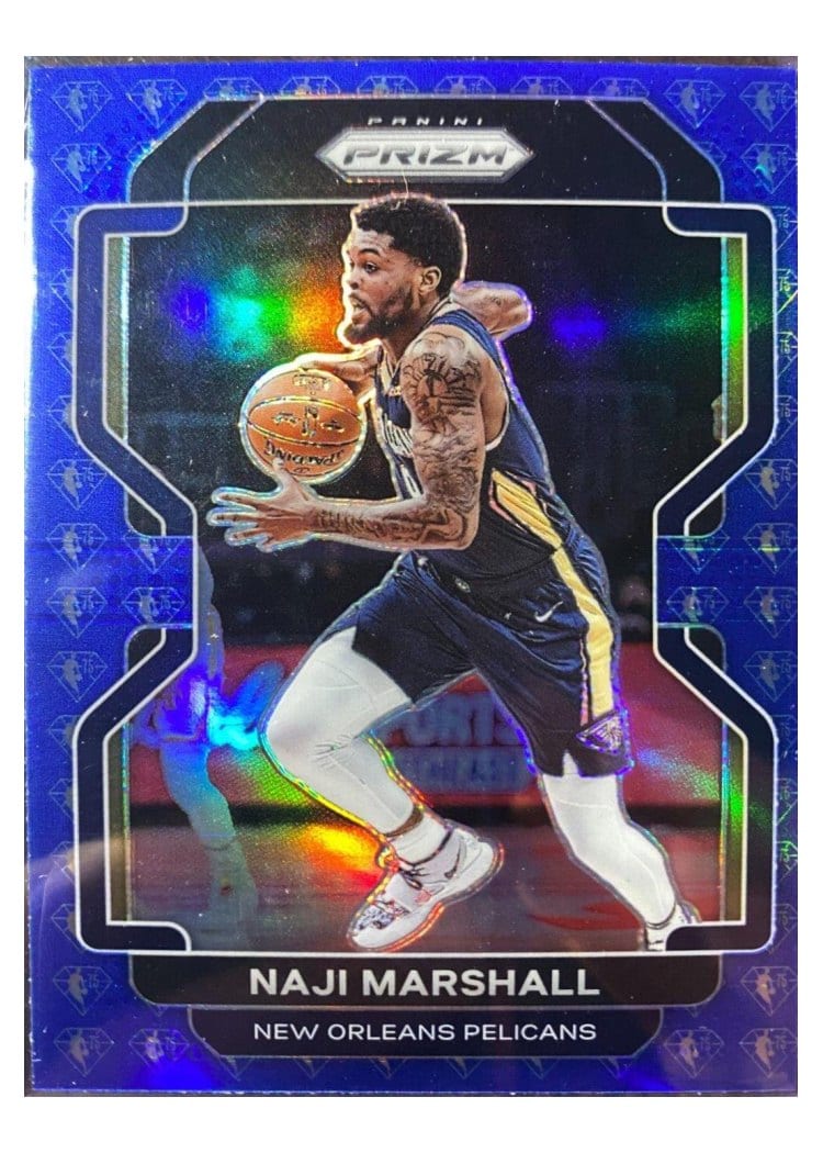 2021-22 Panini Prizm Base Set Naji Marshall #191 card