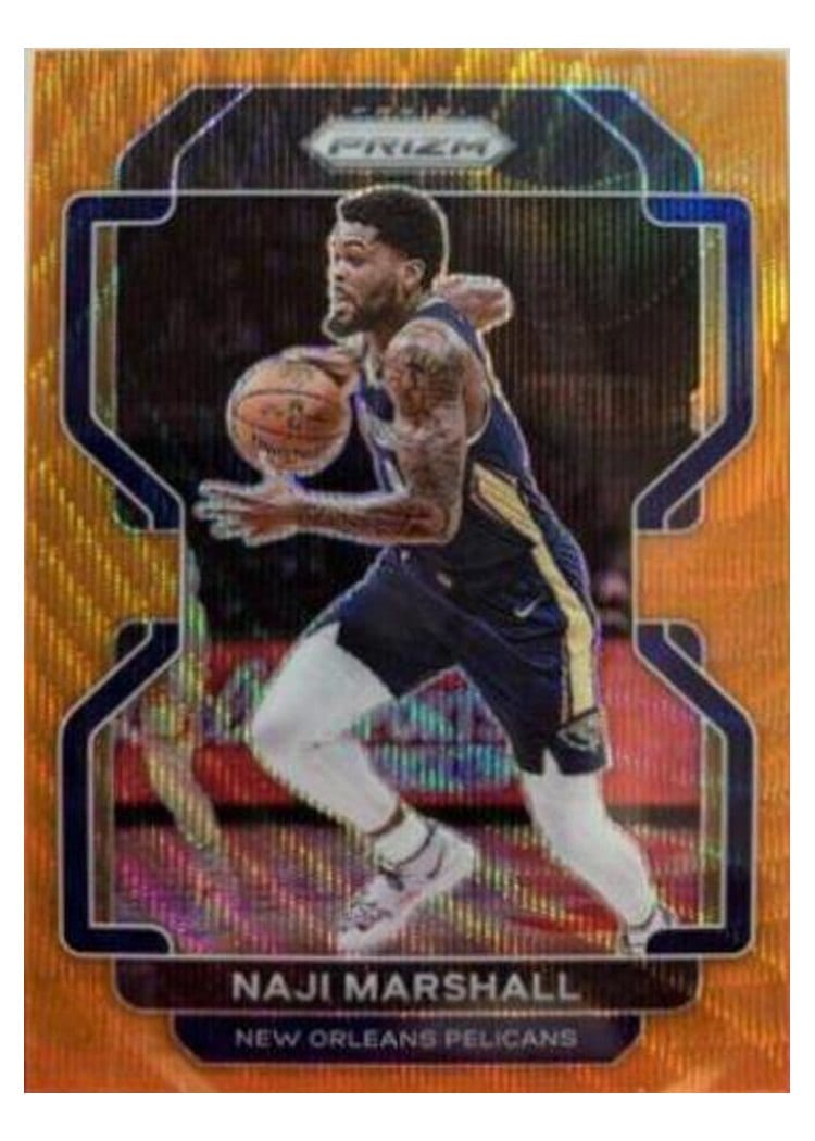 2021-22 Panini Prizm Base Set Naji Marshall #191 card
