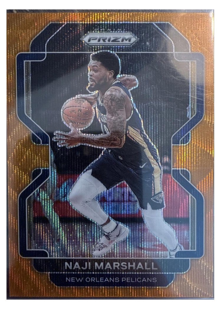 2021-22 Panini Prizm Base Set Naji Marshall #191 card