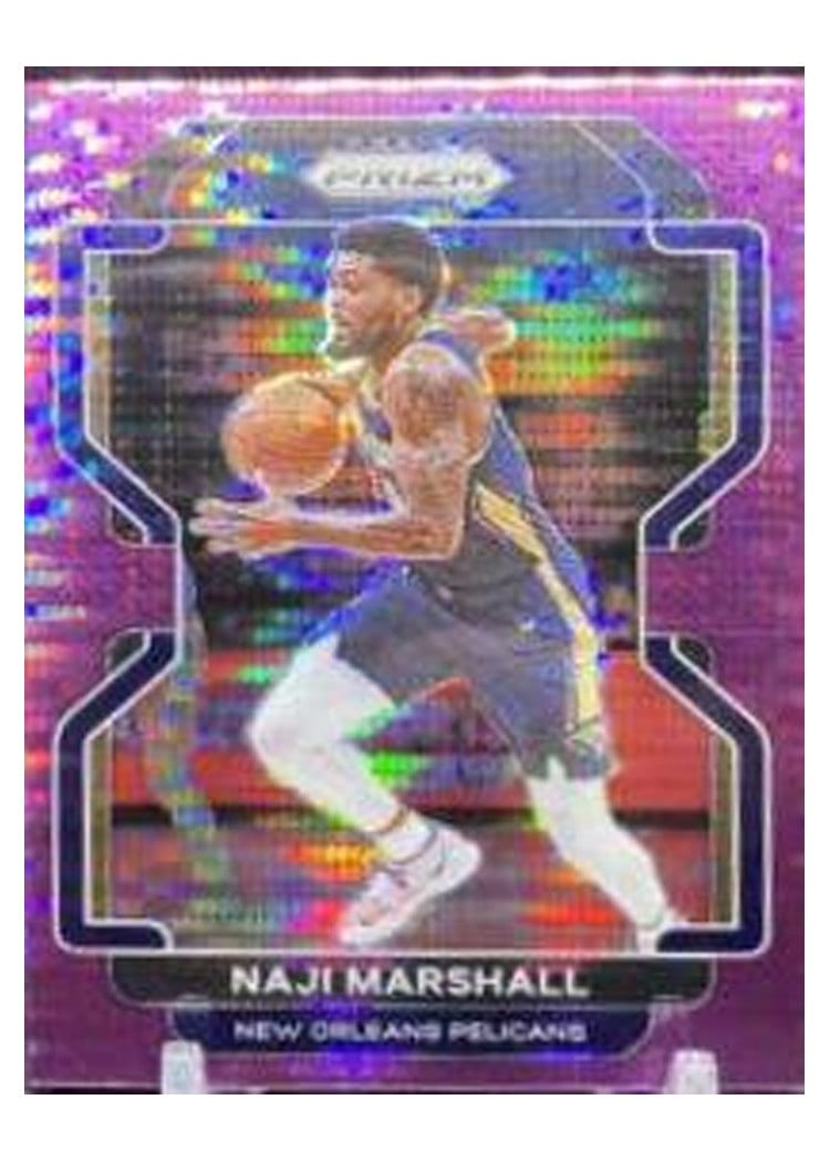 2021-22 Panini Prizm Base Set Naji Marshall #191 card