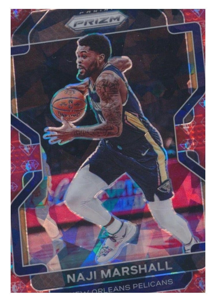 2021-22 Panini Prizm Base Set Naji Marshall #191 card