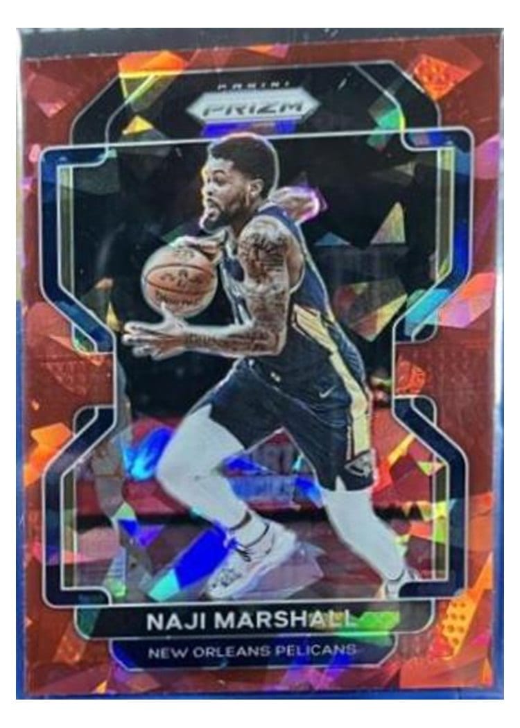 2021-22 Panini Prizm Base Set Naji Marshall #191 card